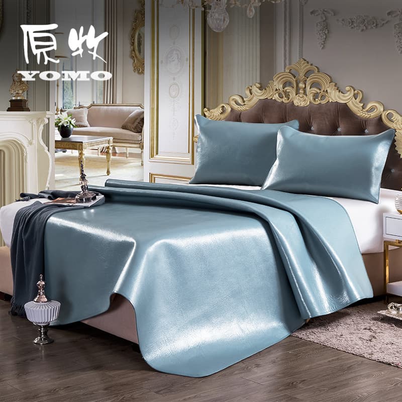 [Solid color 4.5mm thick] YOMO original pasture first-layer buffalo hide cooling soft mat colored genuine leather mat