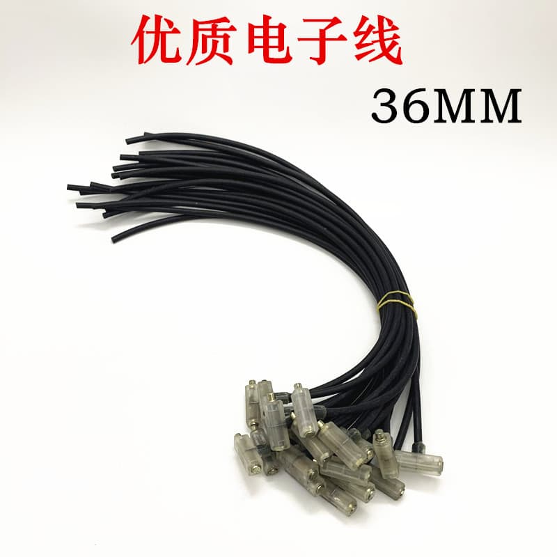 Electronic Ignition Wire Desktop Assembly High Voltage Ignition Wire Gas Stove Valve Switch Ignition Wire 360MM Long