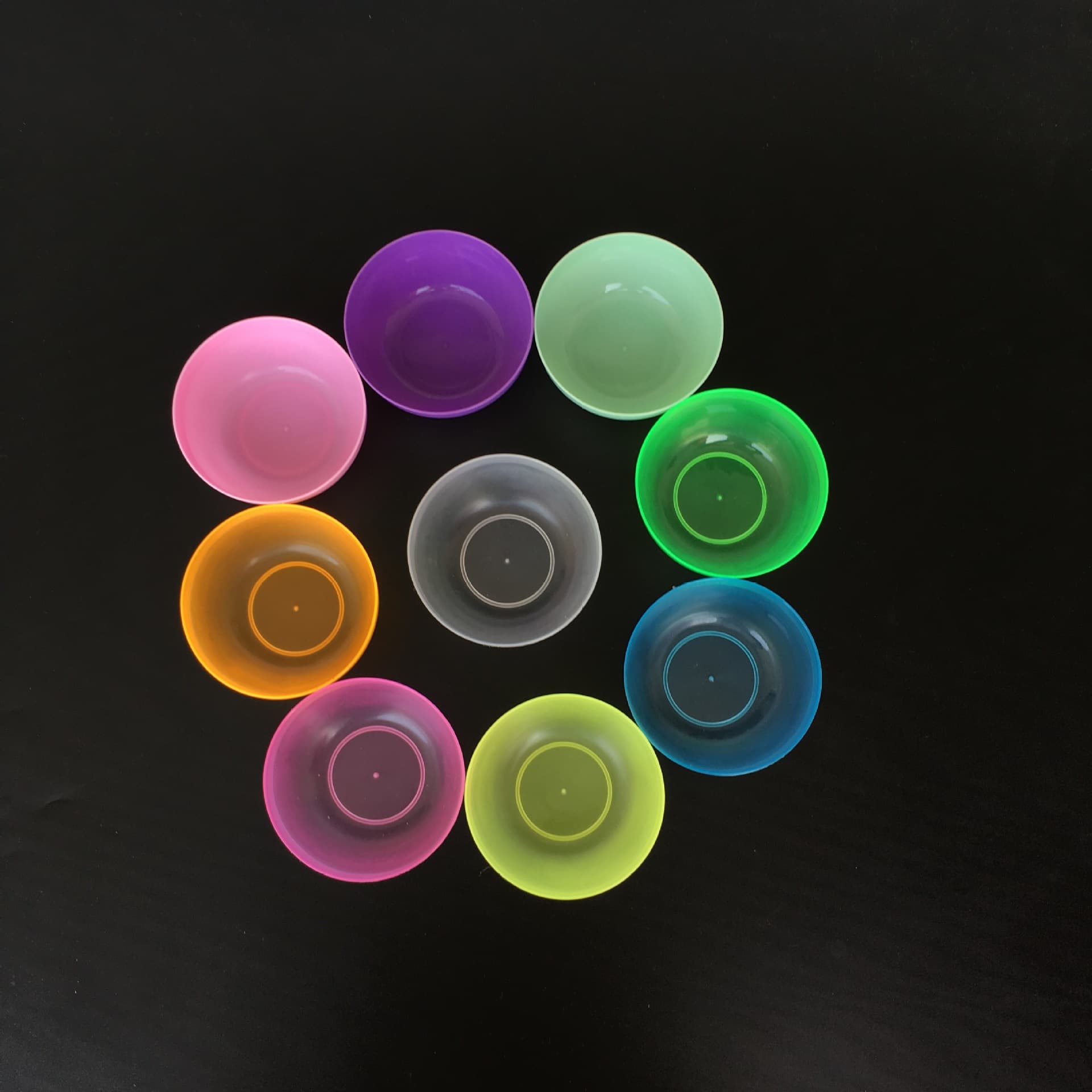 Factory direct selling mask bowl, mask mixing bowl, plastic bowl, color bowl, mask tool, DIY essential oil bowl, beauty tool