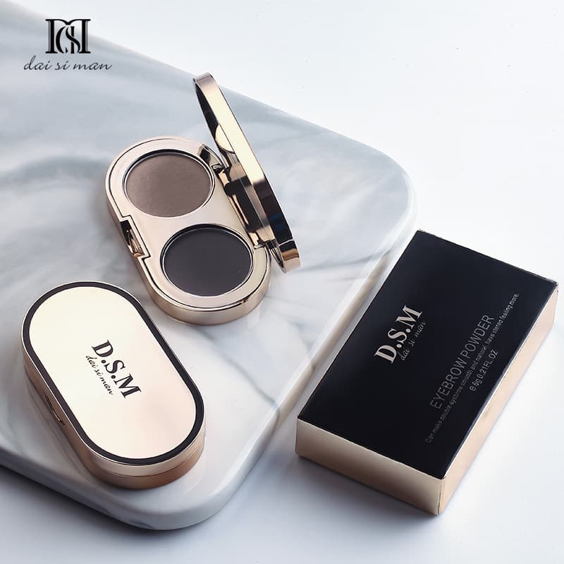 Directly sold on the official website DSM Daisyman two-color nose shadow contouring and shaping eyebrow powder waterproof and sweat-proof and smudge-proof eyebrow powder