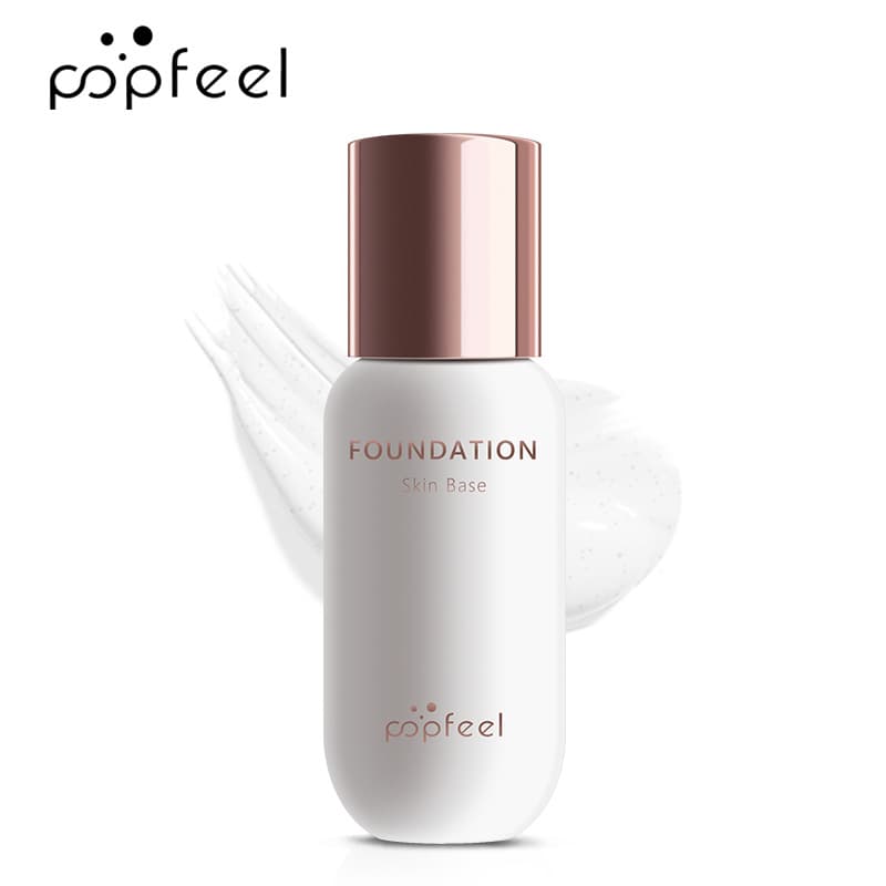 POPFEEL Color-changing Foundation, Lightweight Breathable Long-lasting Concealer, Natural Makeup Base
