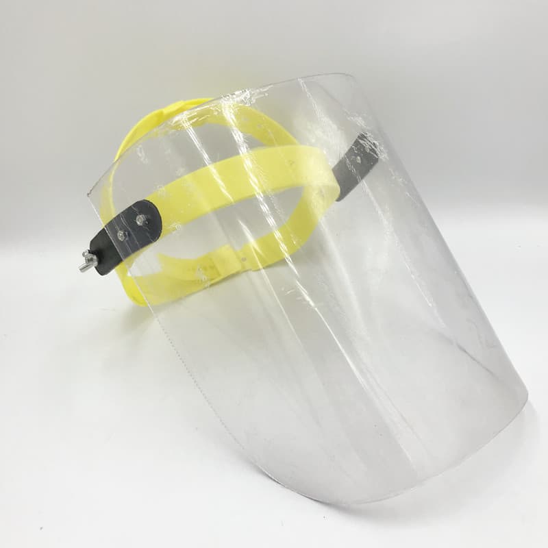Welding Protective Mask Small Acrylic Anti-Impact, Anti-Splash, Acid and Alkali Resistant Transparent Acrylic Semi-High Transparent Brown