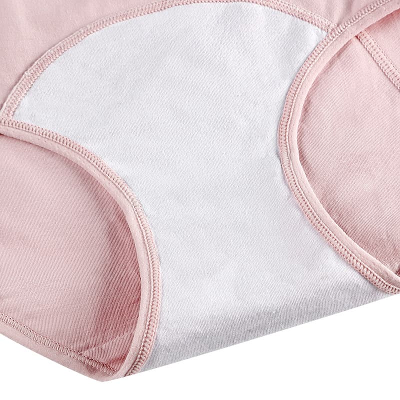 Plus Size Women's Period Panties Cotton Menstrual Leak-Proof Briefs Leak-Proof Underwear for Before and After Period