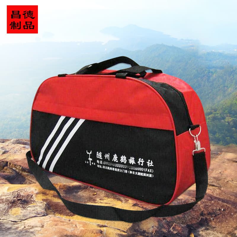 Factory Direct Single Shoulder Handheld Gym Bag Travel Bag Sports Bag Large Capacity Business Trip Luggage Bag with Printed LOGO