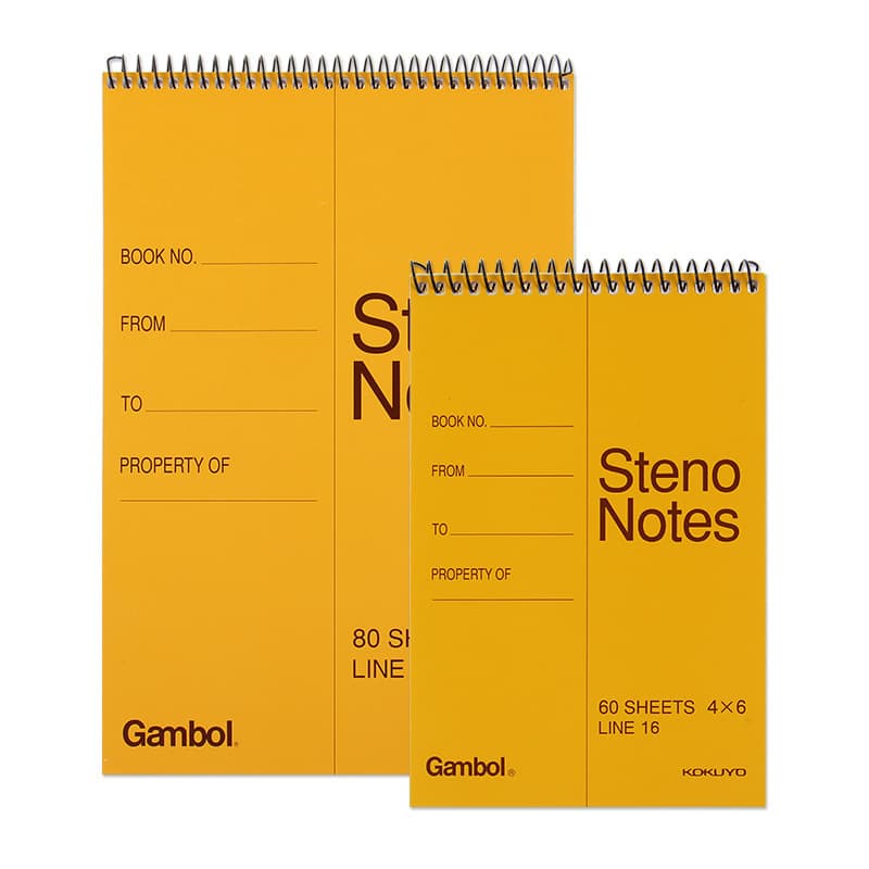 KOKUYO Watanabe S6090 Spiral Coil Column Interpretation Shorthand Notebook