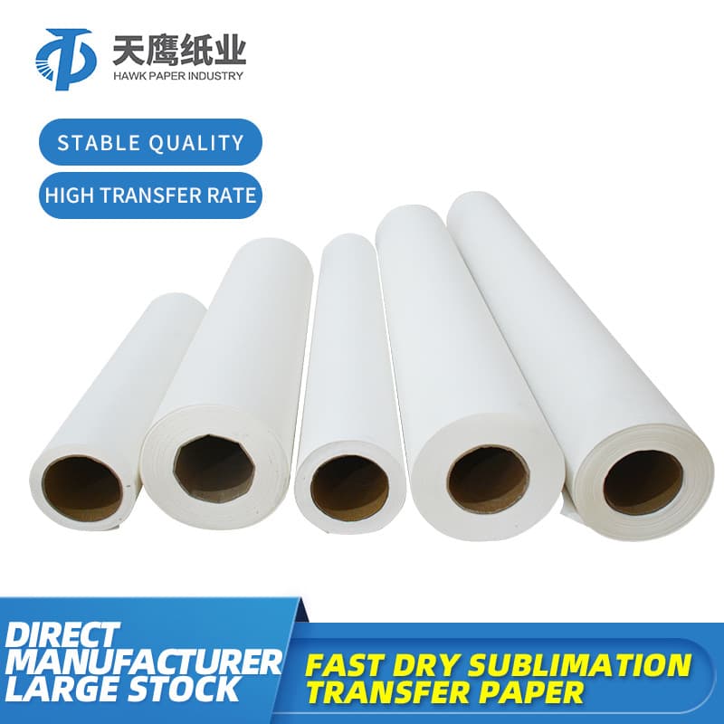 Wholesale Sublimation Paper 90g 1620mm for Fiber Fabric 100m