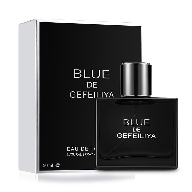 Long-Lasting Light Fresh Oceanic Aroma Men's Perfume Gefeiliya Blue Dragon Male Fragrance with Woody And Floral Notes