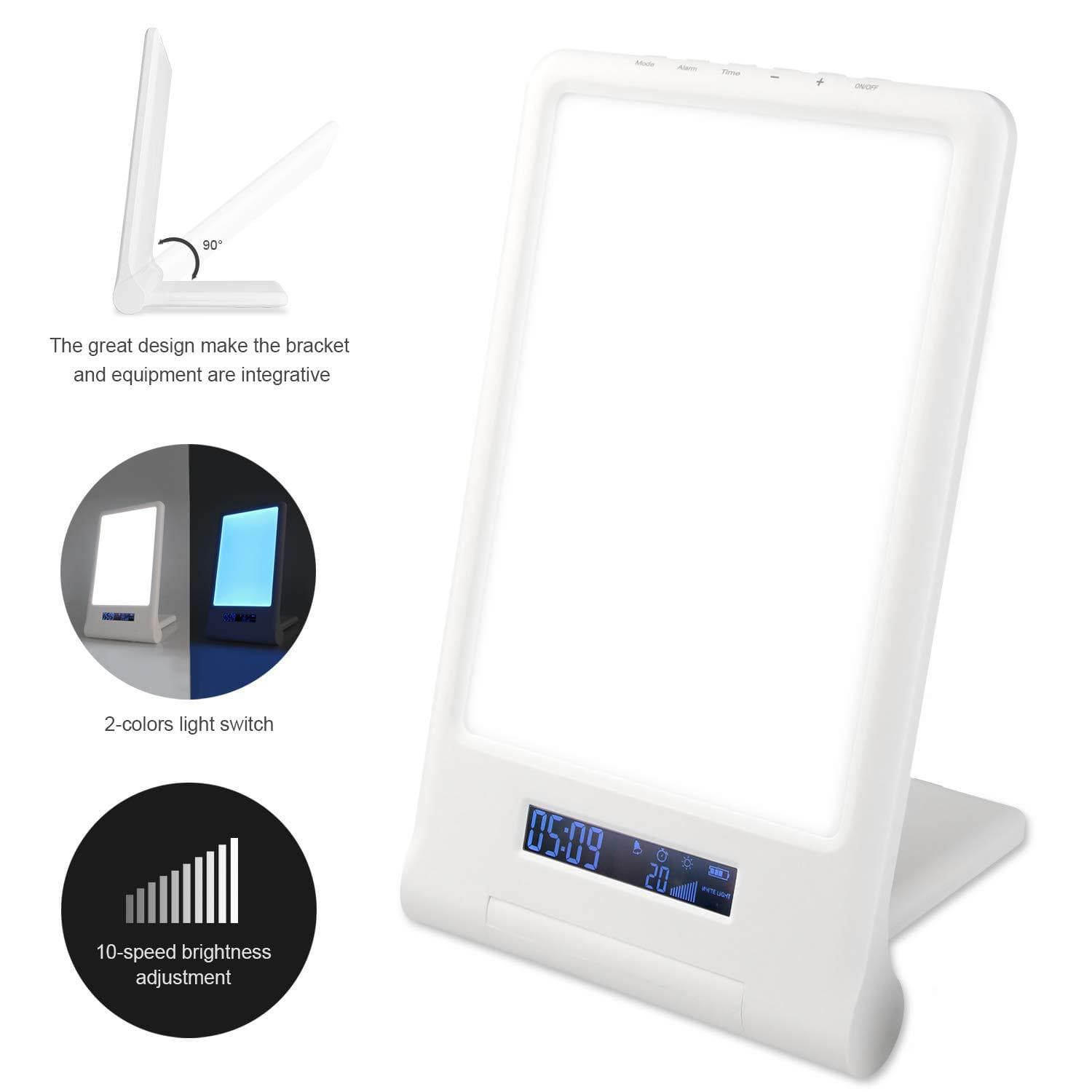 New private mold certified Happy Lights sleep lamp SAD light therapy lamp with wake-up light