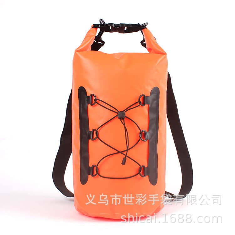 Dropshipping PVC outdoor waterproof bag, swimming bucket bag, Amazon beach bag, rafting swimming bag, customized