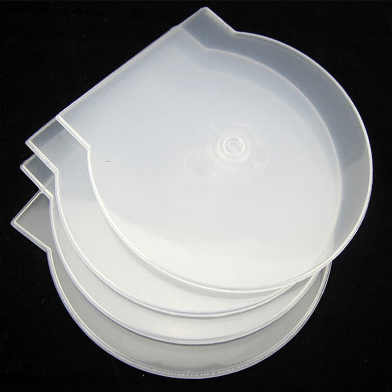 Disc PP shell case DVD CD disc case single disc transparent case thickened packaging box spot wholesale