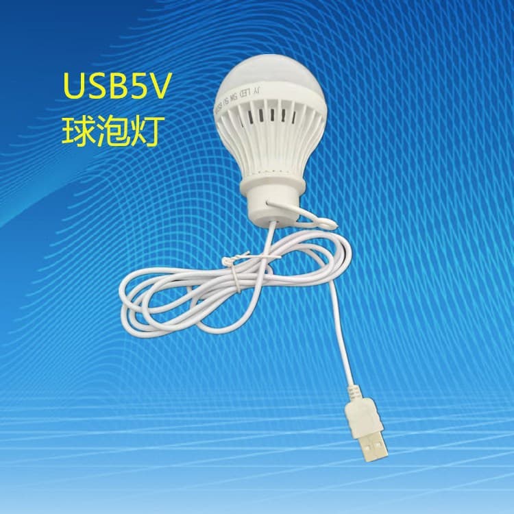 Portable 5v Usb Led Bulb Light Low Pressure Energy Saving Wild Camping Power Bank Supply Handheld Led Lamp Bulb For Outdoor Use