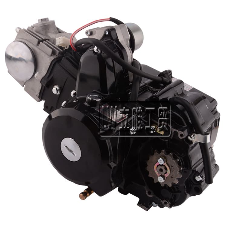110CC Apollo Off-Road Motorcycle Engine, Electric Start, Top-Mounted, 4 Forward Gears