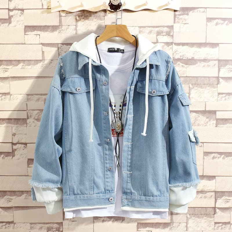 Custom DIY Anime Cowboy Jacket Cosplay Costume Game Merchandise Two-Layer Style for Men and Women Students