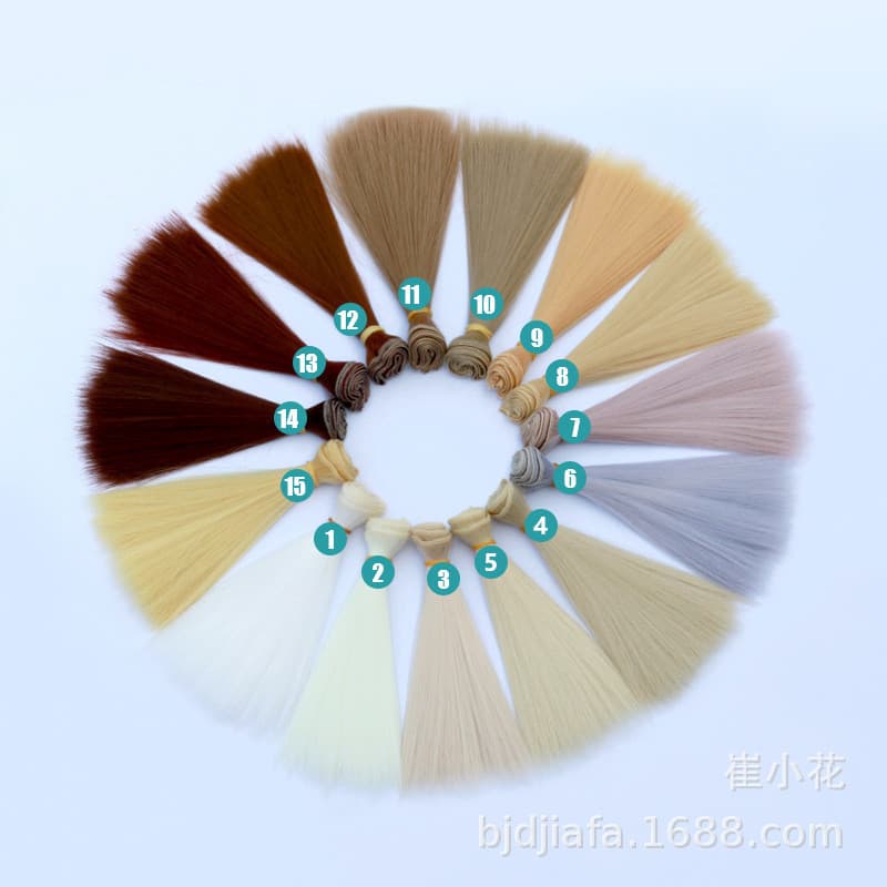 SD/BJD wigs, Lolita Ye Luoli dolls, hair clips, salon OB quirky Barbie dolls, AliExpress hot sellers.