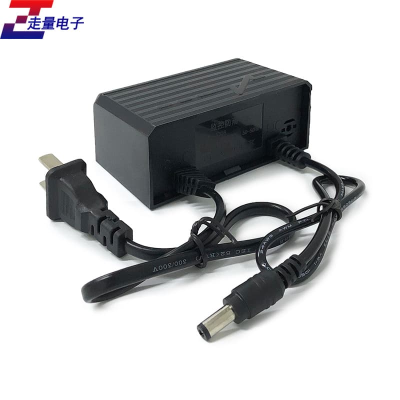 Factory Sale 12V 2A Surveillance Power Supply, Weatherproof Outdoor Power Supply for Security Cameras, DC Power Adapter