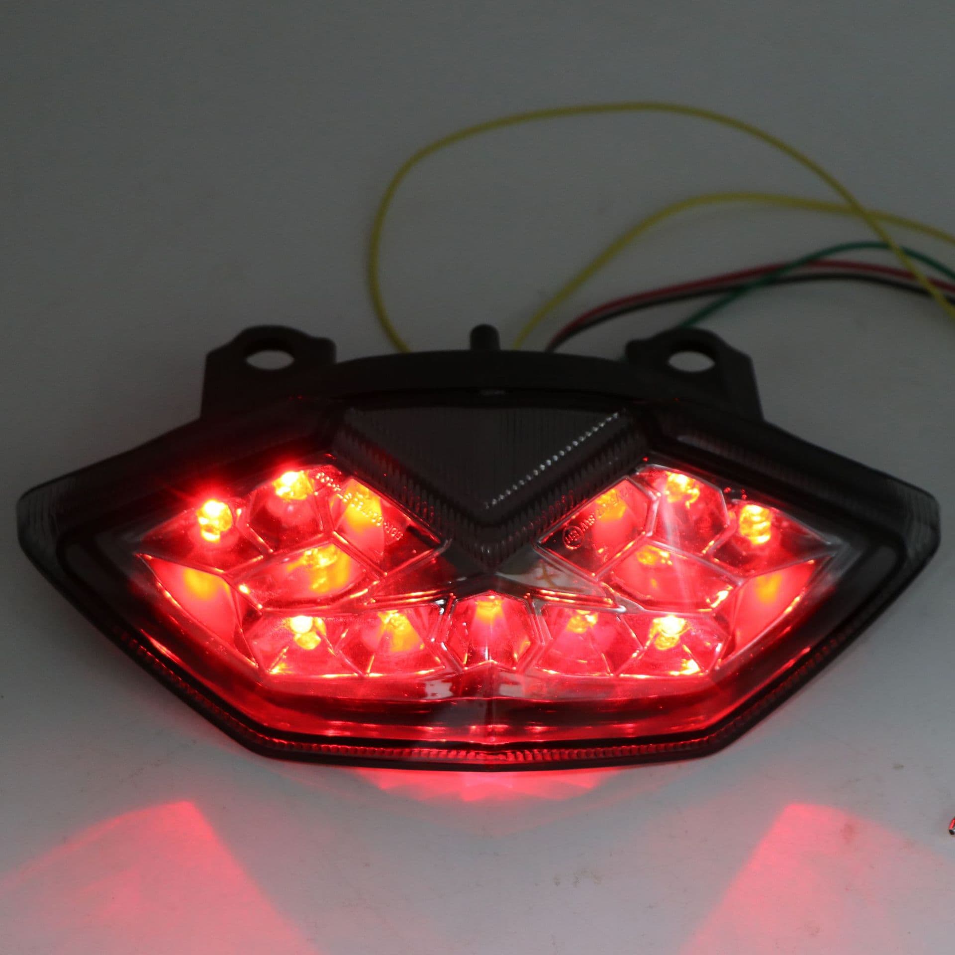 Compatible with Kawasaki Z1000 2010-2013 Motorcycle Modified Parts Integrated Turn Signal Brake Light Rear Tail Light