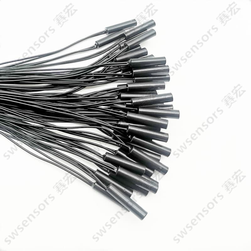 Custom Non-Standard Model 15mm Length Cylindrical Reed Switch Proximity Sensor Size GPS01