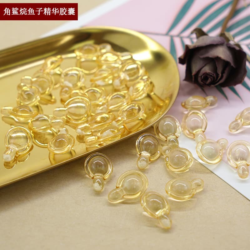 Squalane Caviar Essence Time Capsule Repair Damaged Skin Brightening Refining Acne Mark Reduction Cosmetics