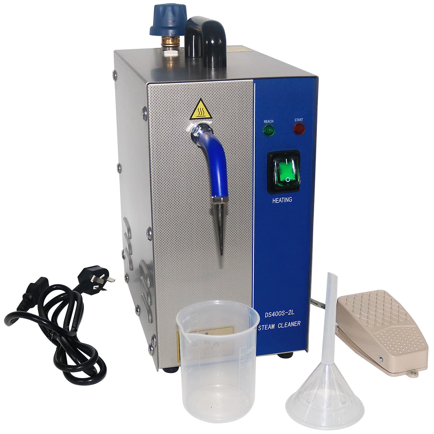 2L Steam Cleaner 1300W Small Steam Cleaner Steam Jet Jewelry Electroplating Polisher Gold Working Tool