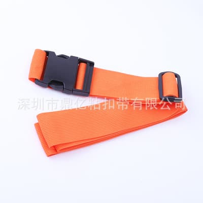 Factory wholesale luggage straps, fixed bundling bands, Amazon suitcase safety belts.
