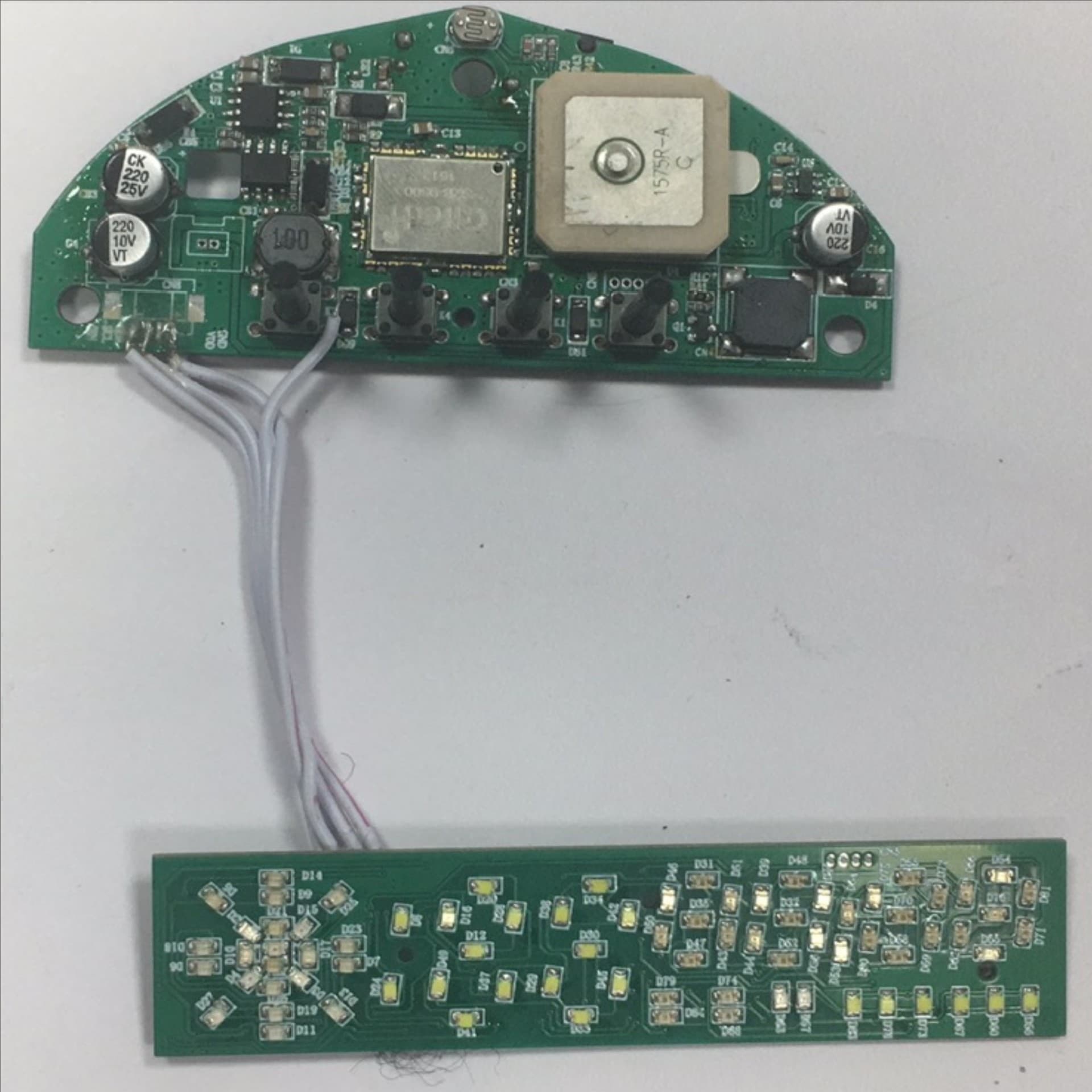 GPS HUD Speed Altitude Temperature Time Kilometers/Miles Gauge Head-up Display Locator Mainboard