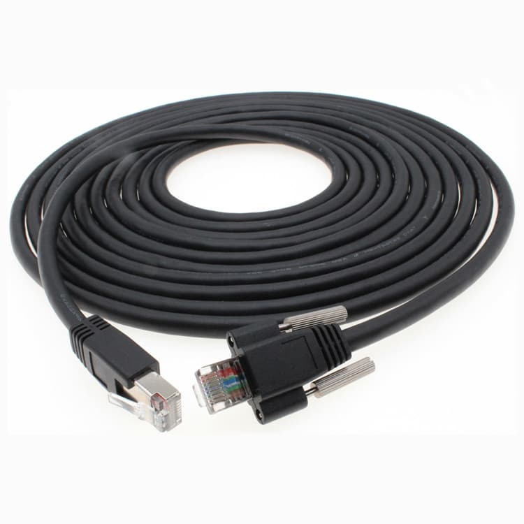 GIGE Industrial Camera Cable 3m 5m 10m High Flexibility Bend-Resistant Wear-Resistant GIGE Ethernet Cable