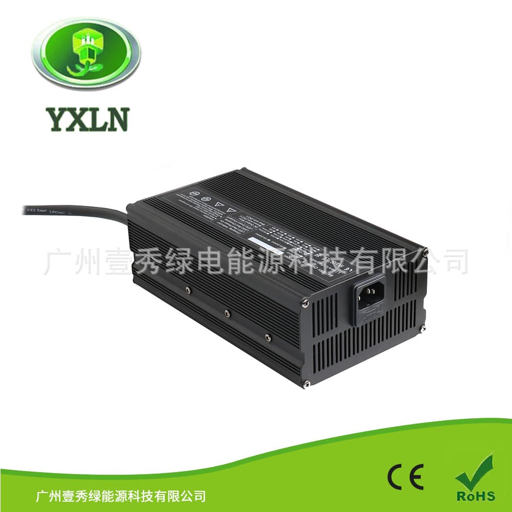 Factory Aluminum Case 58.4V 15A LiFePO4 Charger 16S 48V15A Smart Lithium Battery Charger