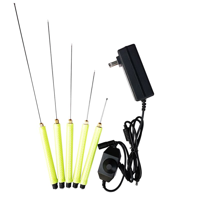 Yellow Electric Heating Pen Stainless Steel Electric Heating Pen Soldering Iron Tip Foam Cutting Pen Foam Engraving Tool Electric Heating Knife Cutting