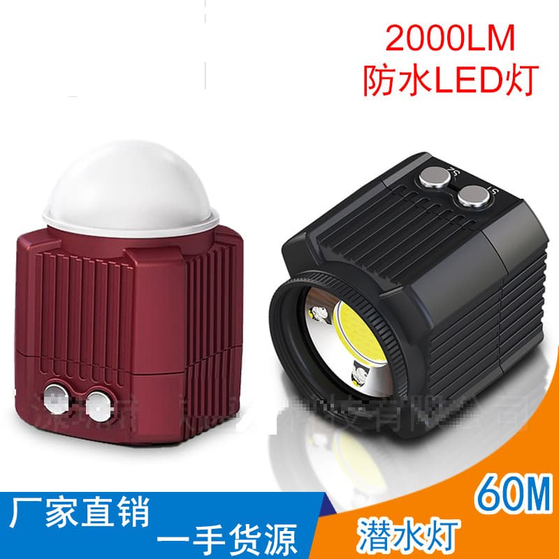 GoPro Accessories Camera Diving Fill Light 40m Underwater Waterproof Photography Light 20/60 LED