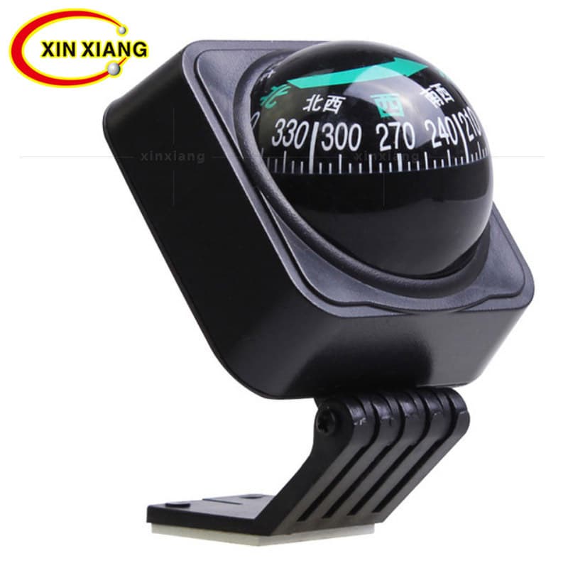 Adjustable Angle Car Compass/Ball Ornament (450 Cross-border Supply) for Vehicle Use