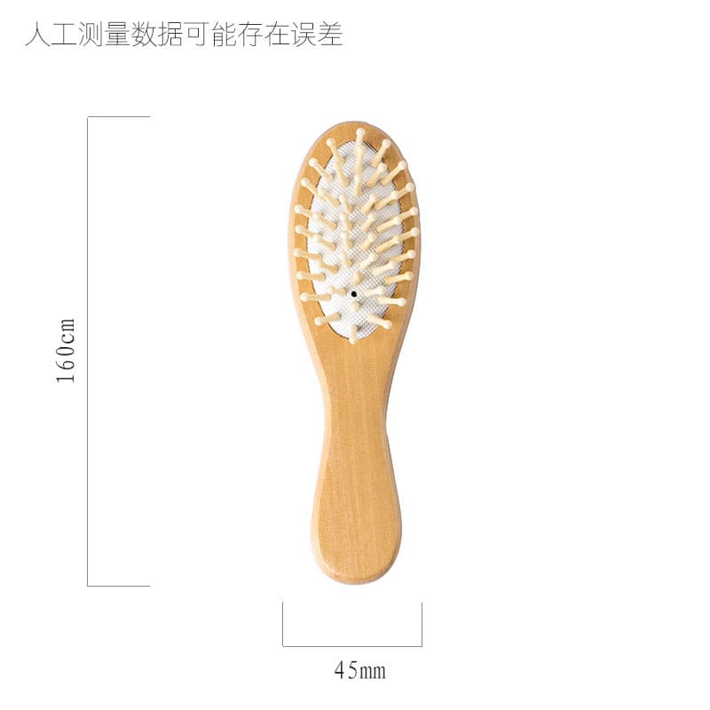 Solid Wood Comb Folk Air Cushion Comb Mini Hotel Comb Health Massage Comb Lotus Wood Hotel Wooden Air Cushion Comb