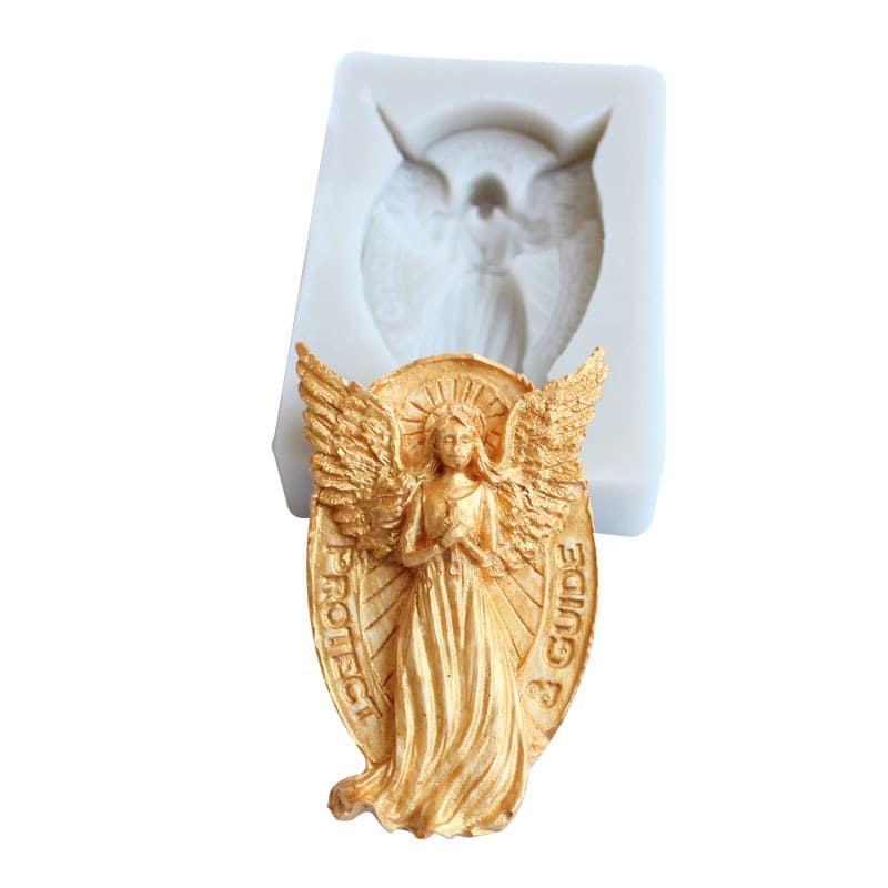 DIY Soap Mold High-Quality Liquid Silicone Mold Large Angel Cartoon Chinese Style Series Multiple Designs