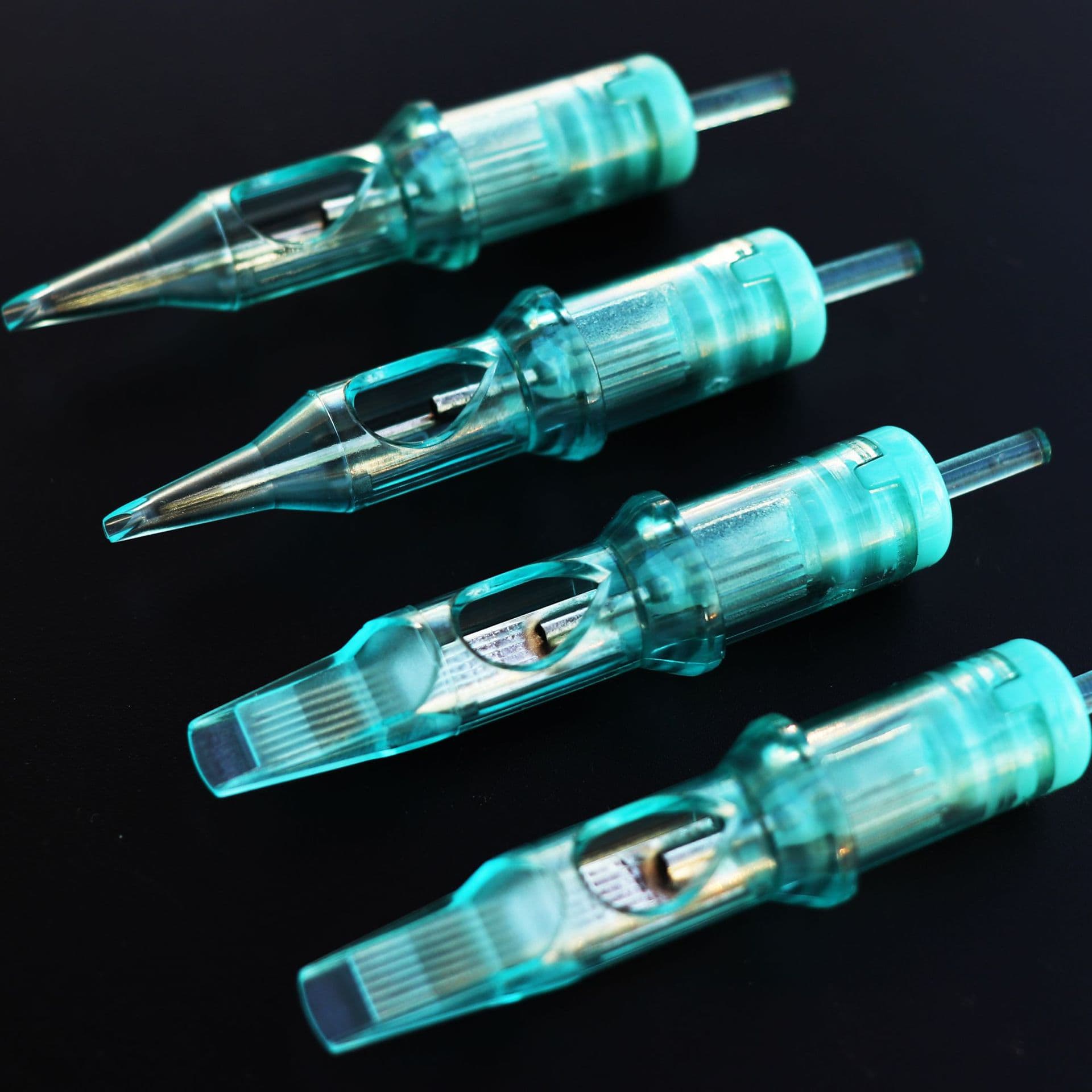 New high-quality tattoo all-in-one needle, silicone tattoo short needle, eyebrow tattoo needle, embroidery needle, Xiaan transparent needle