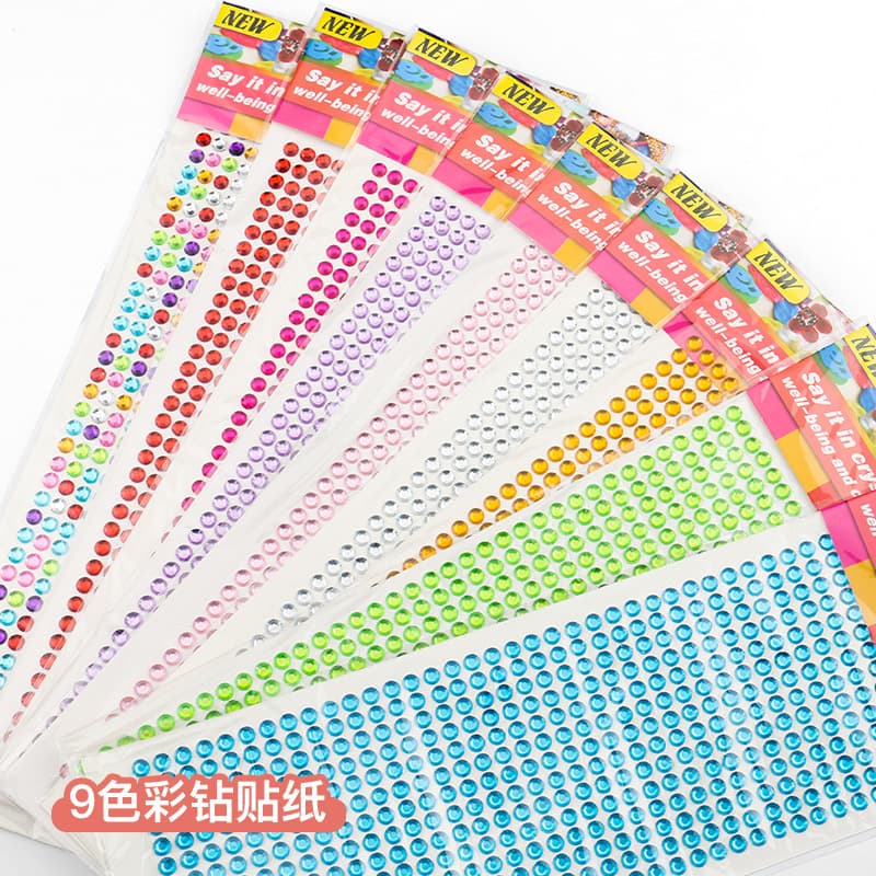 DIY Photo Album Book Decoration Diamond Stickers 504 Acrylic Car Decoration Diamond Stickers Amazon Diamond Stickers Set