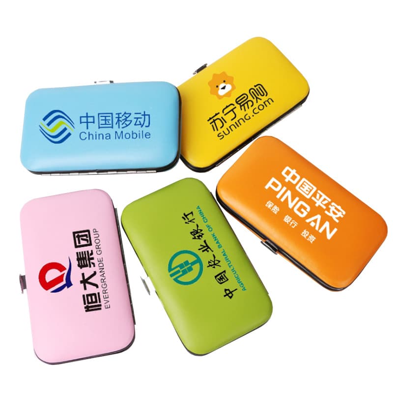 Candy Color Nail Clipper 7-Piece Set Manicure Beauty Tool Promotional Gift Nail Clipper Set Custom Logo Available