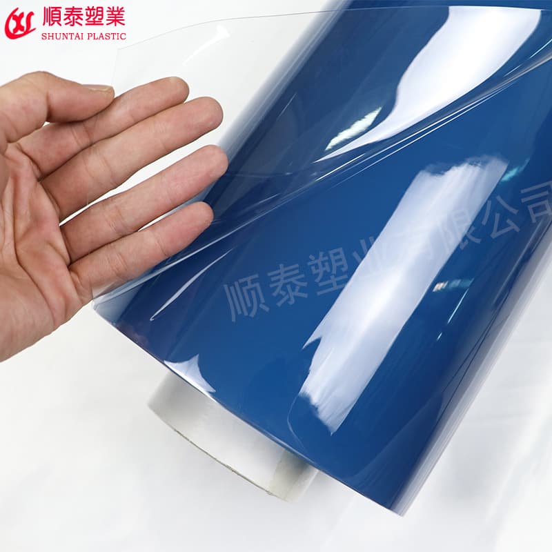 Eco-friendly Ultra-Transparent PVC Film, Frosted Semi-Transparent, Waterproof Soft Film for Handbags, Luggage, Inflatable Fabrics, and Hat Visors