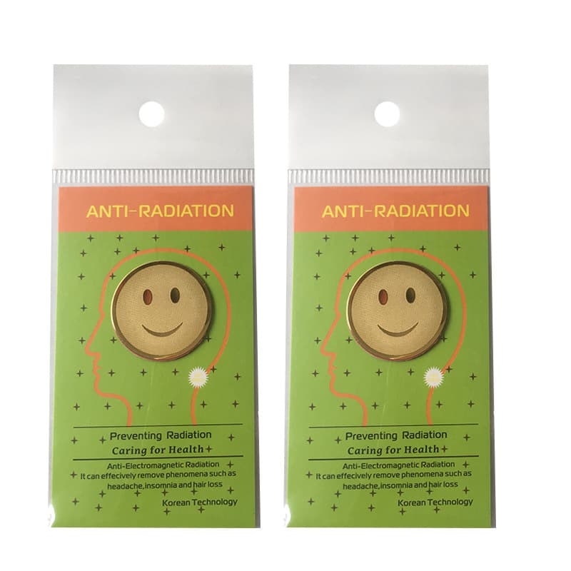 Amazon New Smiley Face Anti-Radiation Sticker/Terahertz Magnetic Energy Patch
