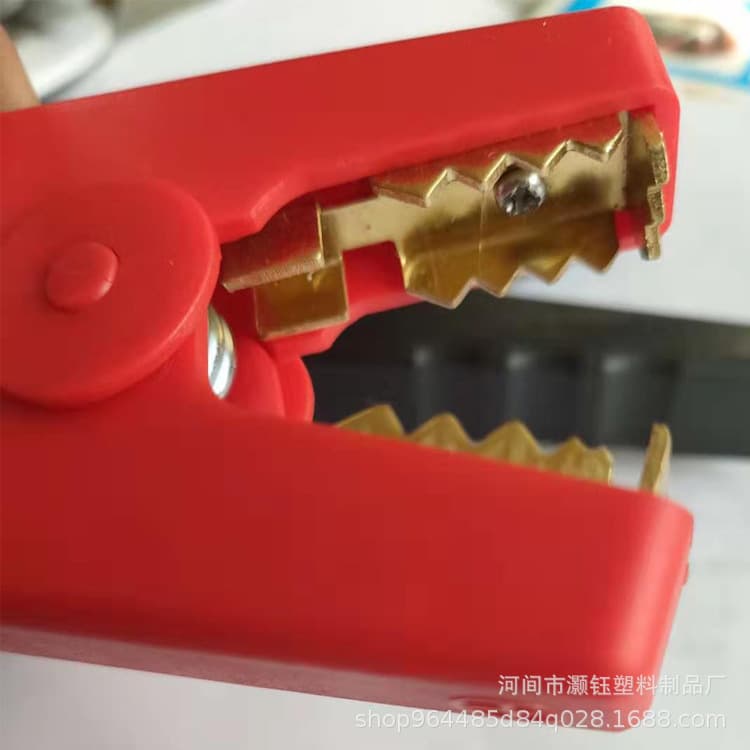 300a Pure Copper Teeth Battery Charger Clip Automobile Storage Battery Connection Cable Clip Charging Alligator