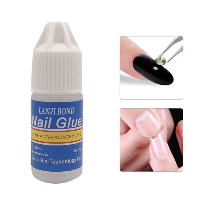 Cross-border source manufacturers supply nail polish glue 3g, nail stickers, fake nail glue supply