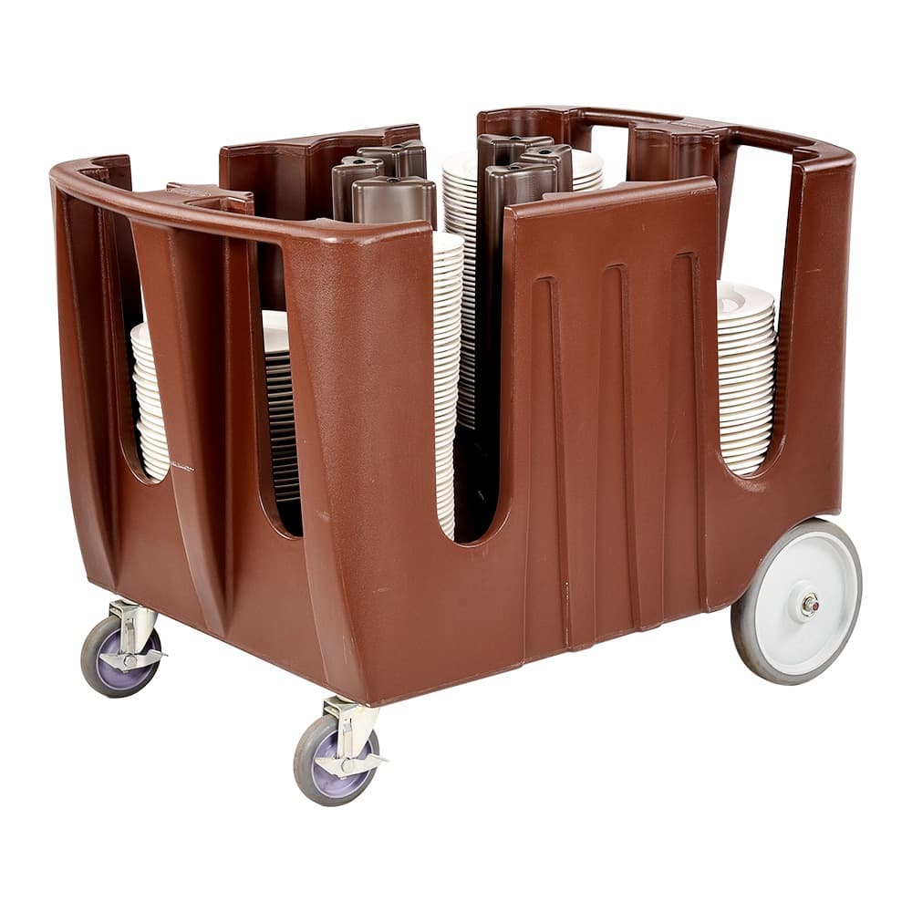 Jinde Multifunctional Adjustable Dish Cart for Plate, Bowl, and Dish Storage and Transport Trolley