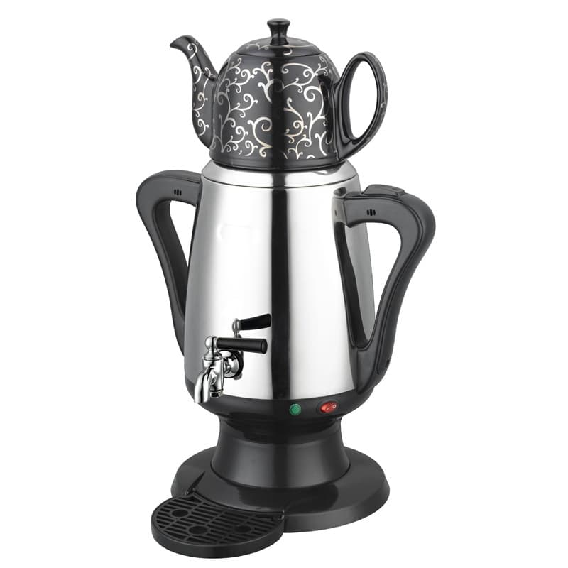 3.5L Export Sample Household Double Layer Stainless Steel Russian Hot Water Pot Turkish Mother-Daughter Pot