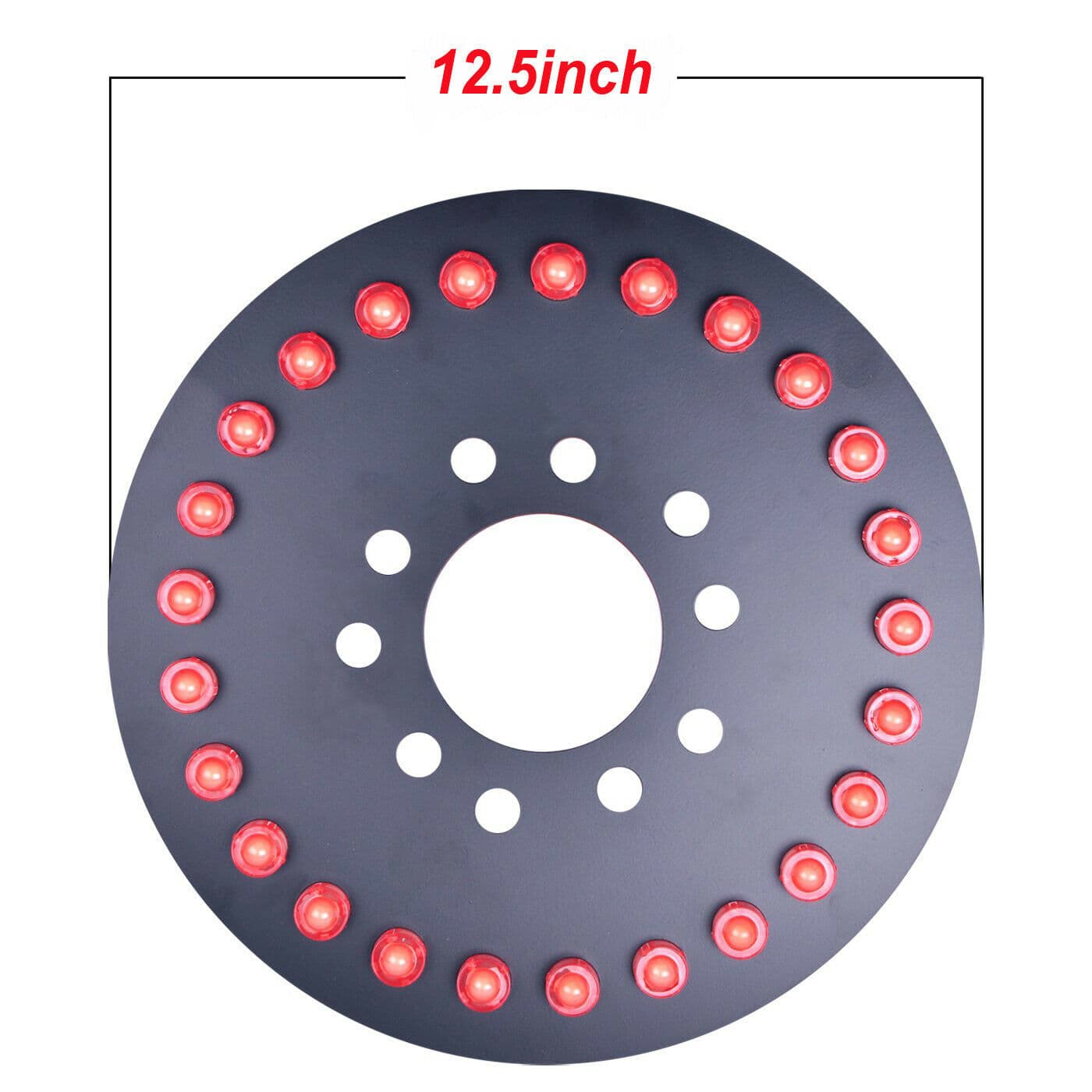 12.5-inch Spare Tire 25-LED Third Brake Light for 2007-2017 Jeep Wrangler JK JKU