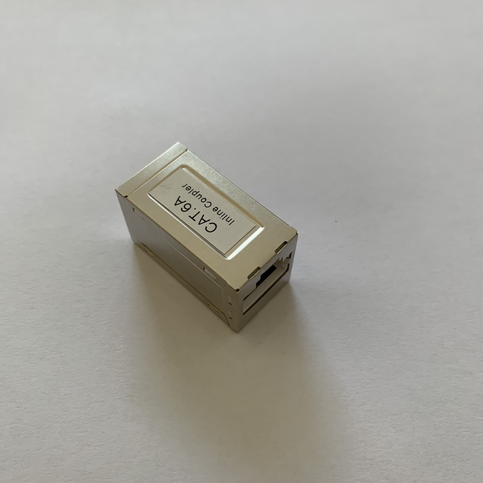 Supply of Cat6A network modules, Cat6A pass-through shielded modules, CAT6A.