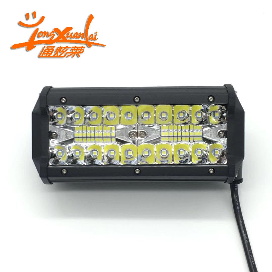 Off-road LED Light Bar 3-Row 120W LED Light Bar Off-Road Hybrid Spot Light Factory Wholesale