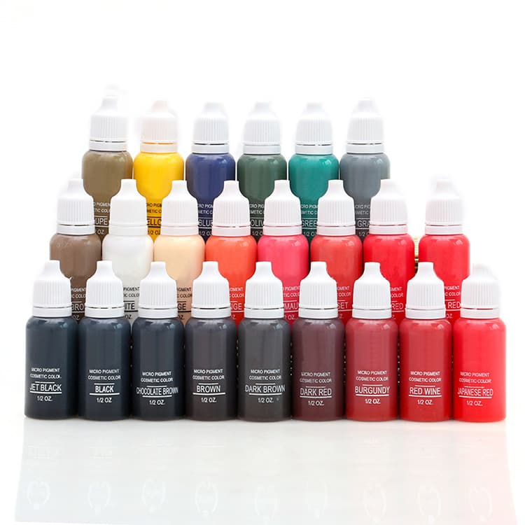 Biotouch Permanent Makeup Practice Color Material For Eyebrow Embroidery Lip Embroidery Eyeliner - Direct Supply From Factory