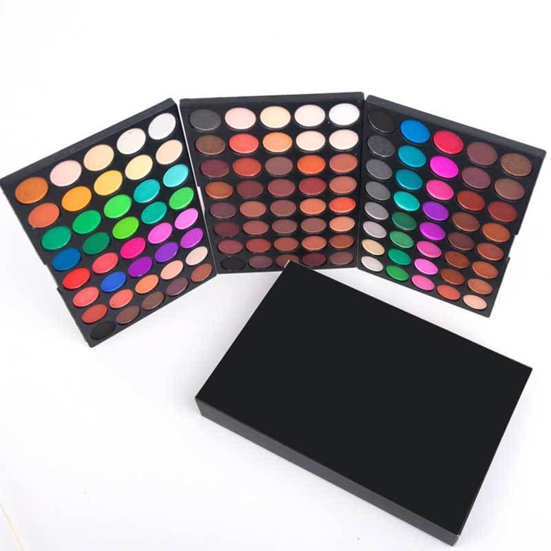 Cross-border Exclusive Makeup 120-Color Eyeshadow Palette Stage Makeup Cosplay Pearlescent Matte Multi-Color Eyeshadow In Stock Wholesale
