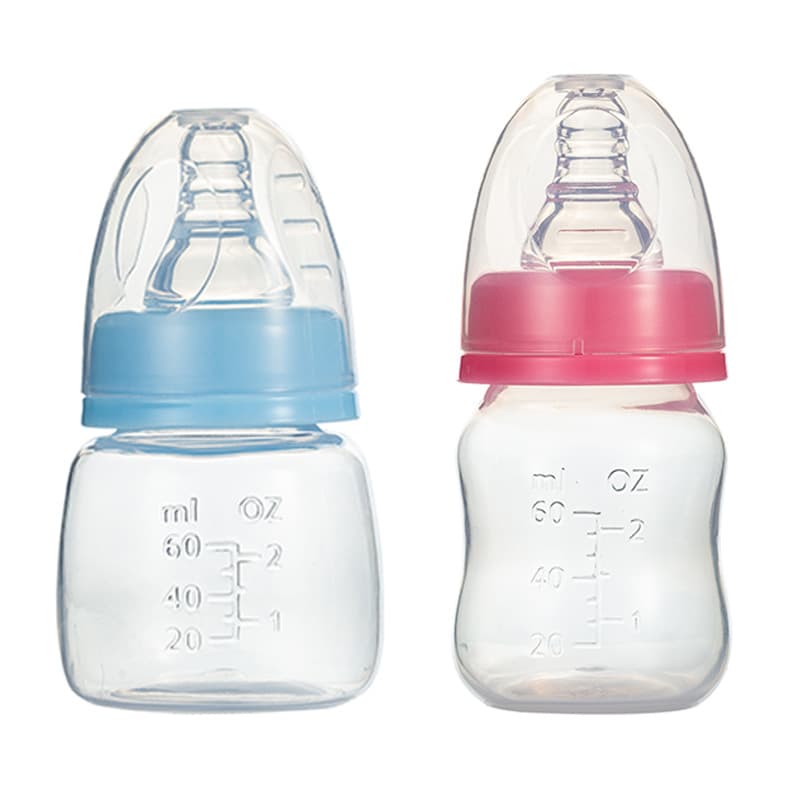 60ml Newborn Baby Care Bottle, Infant Feeding Bottle, Factory Wholesale Baby PP Standard Neck Bottle