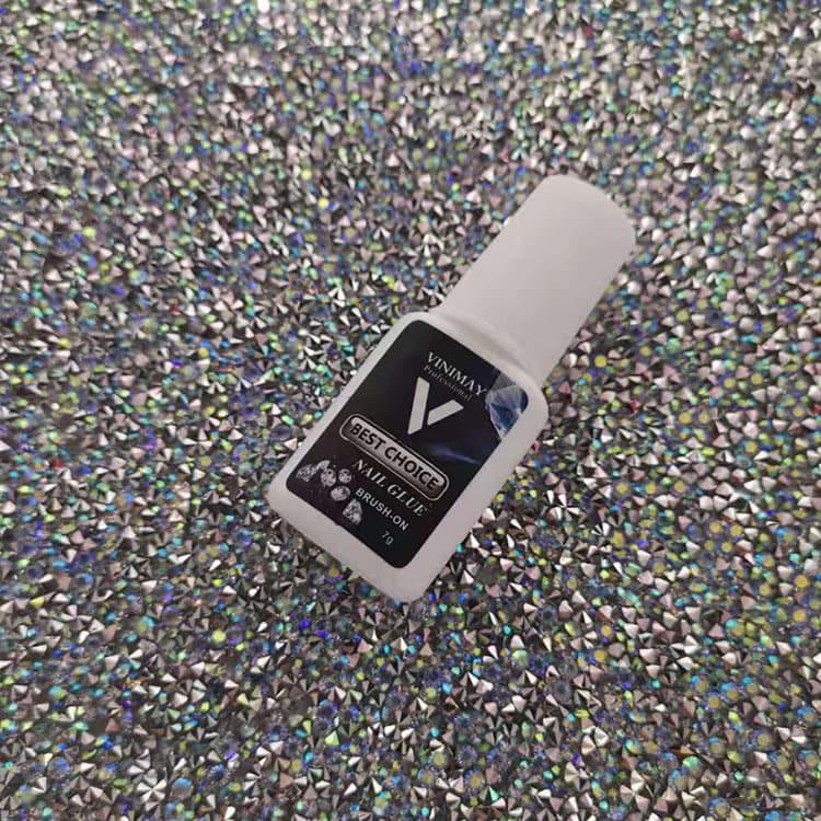Cross-border hot selling vinimay nail polish glue, special long-lasting and strong nail polish adhesive for nail polish jewelry
