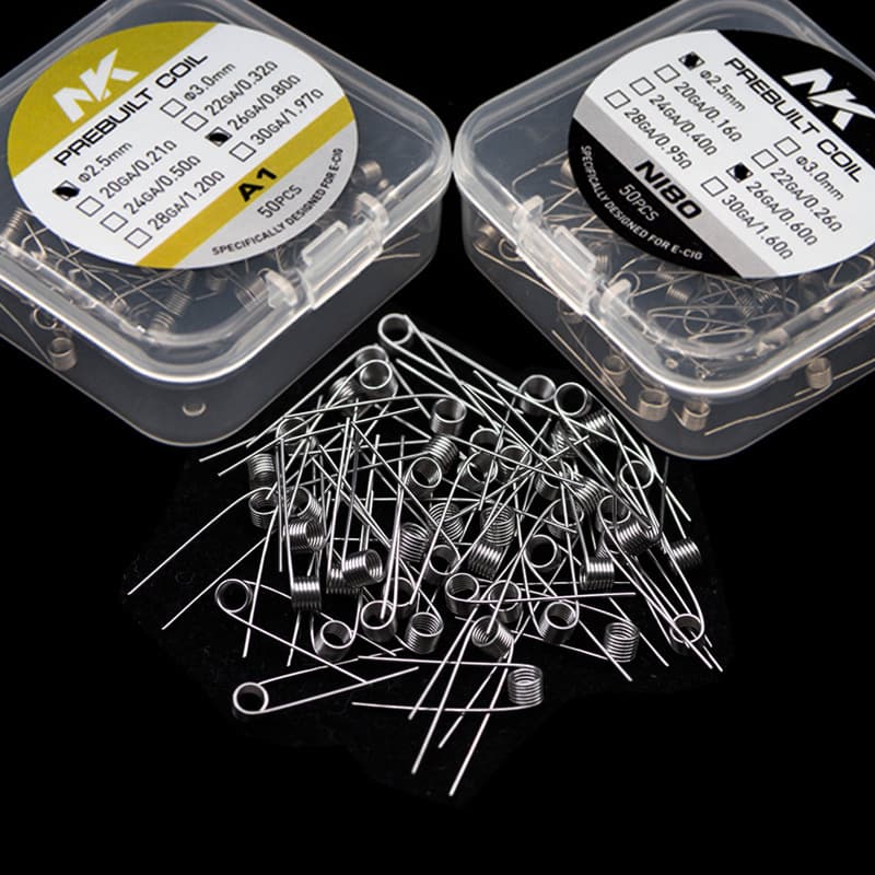 A1 NI80 NI70 round Silk plain wire coil 50 pcs/box