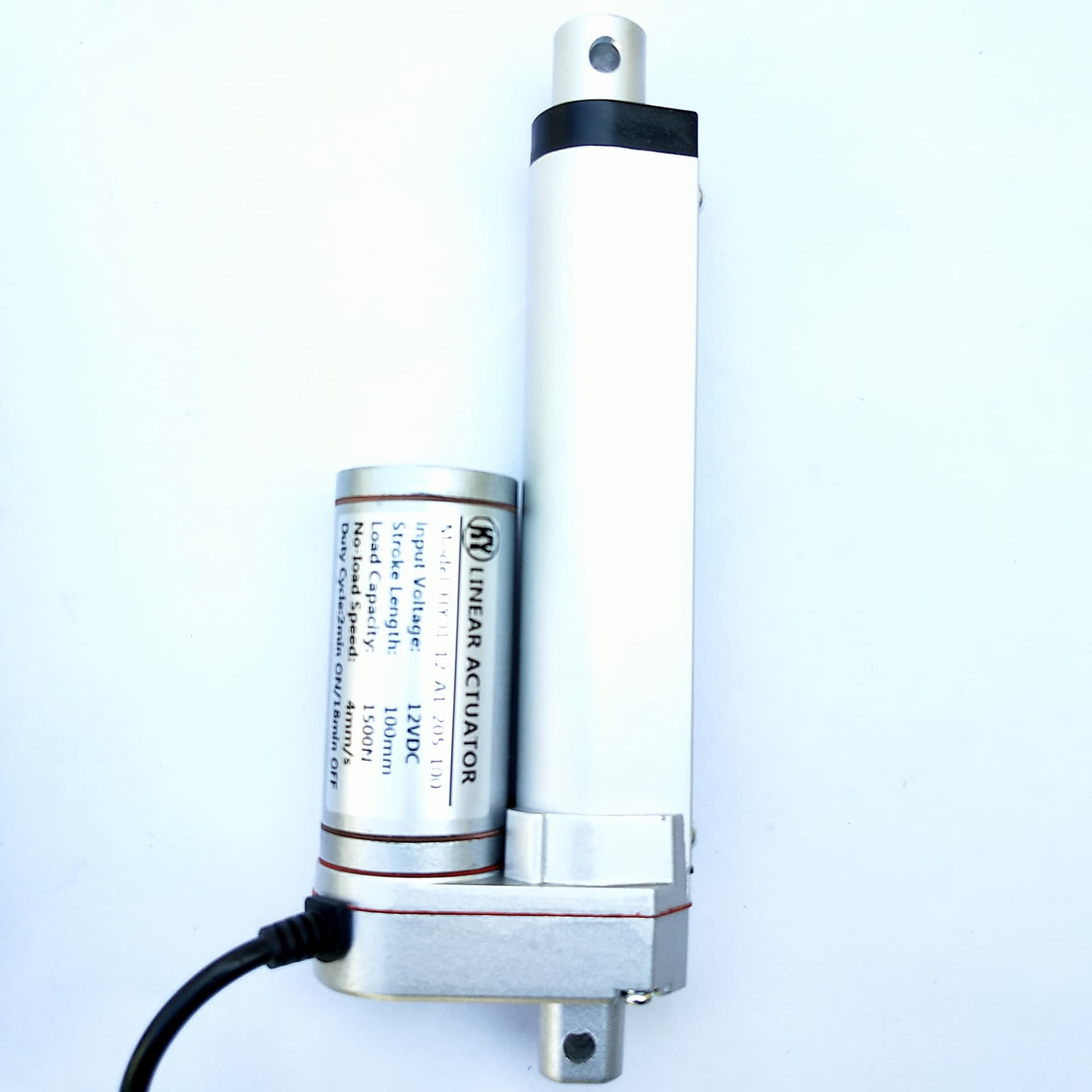 12V 100MM stroke electric rod, DC electric actuator, electric telescopic rod, automation production manufacturer